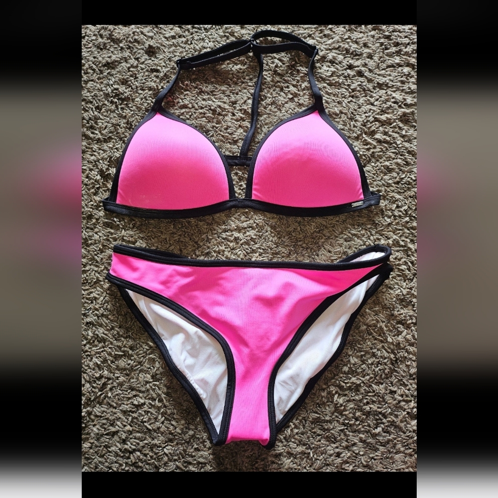 PINK Victoria's Secret Swim Bathing Suit Size Women's Large